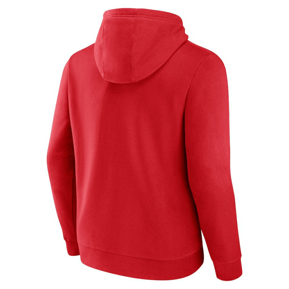 Boston Red Sox Official Logo Pullover Hoodie - Red Hoodies