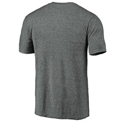 Milwaukee Brewers Weathered Official Logo Tri-Blend T-Shirt - Heather Gray T-shirts
