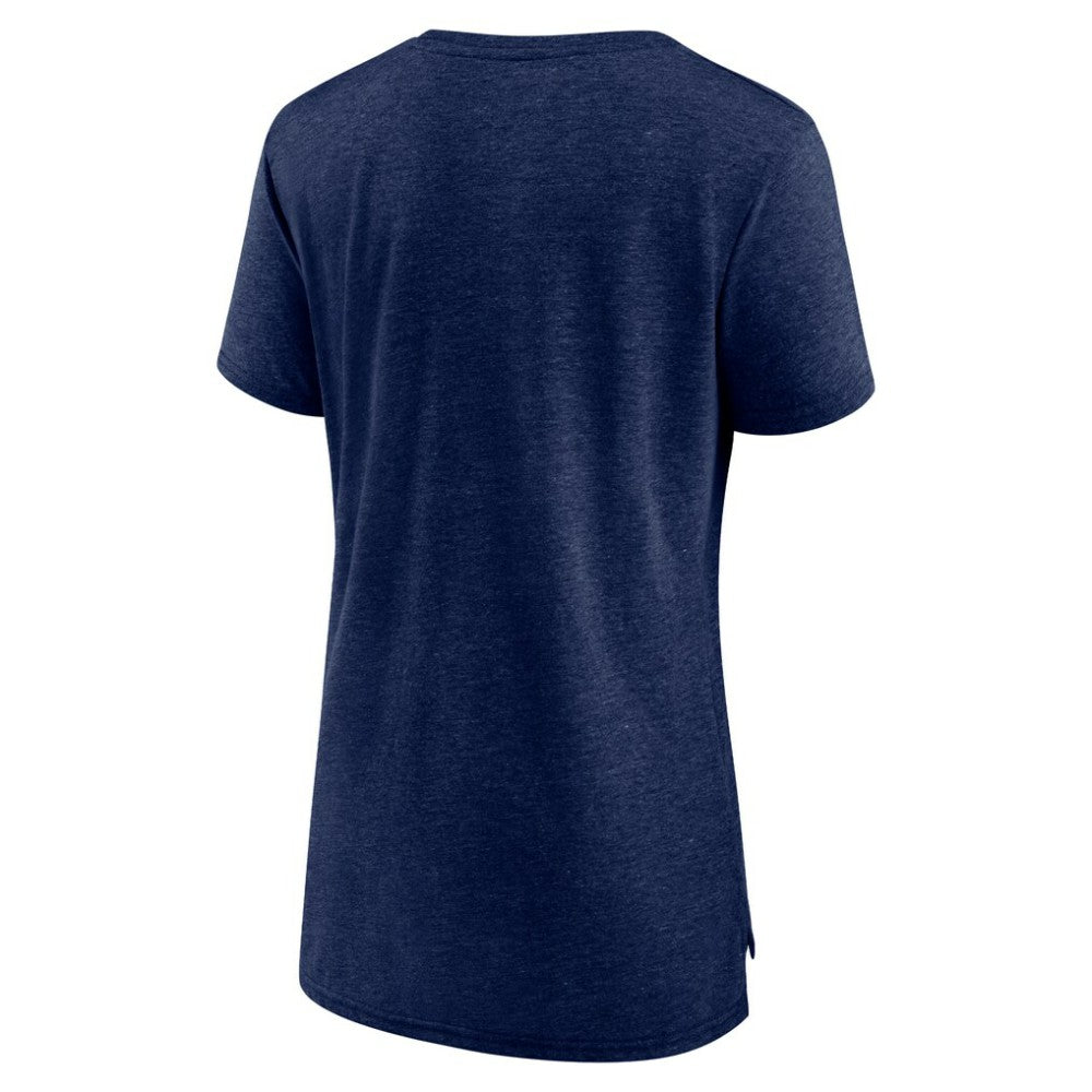 San Diego Padres Women's Toppler Tri-Blend T-Shirt - Navy T-shirts