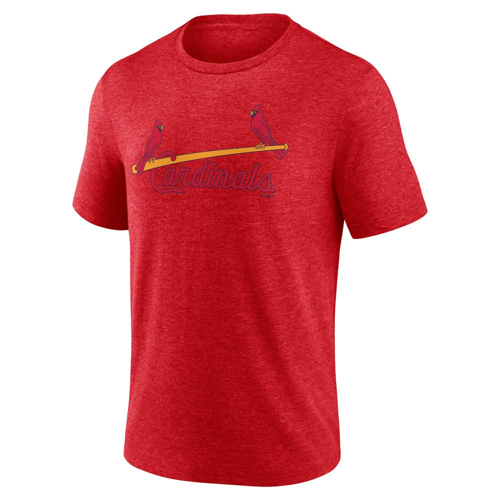 St. Louis Cardinals Cooperstown Series Sweep Tri-Blend T-Shirt - Red T-shirts