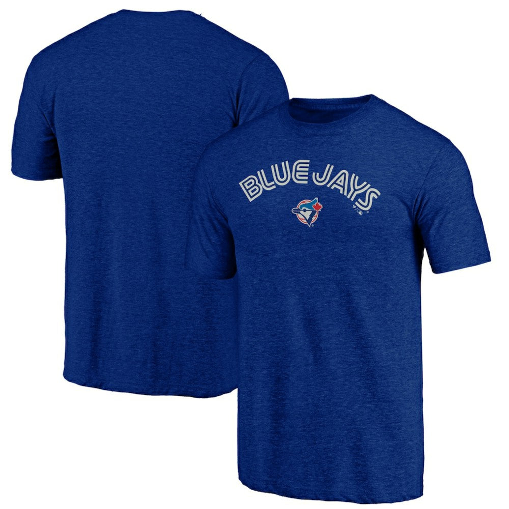 Toronto Blue Jays Cooperstown Series Sweep Tri-Blend T-Shirt - Royal T-shirts