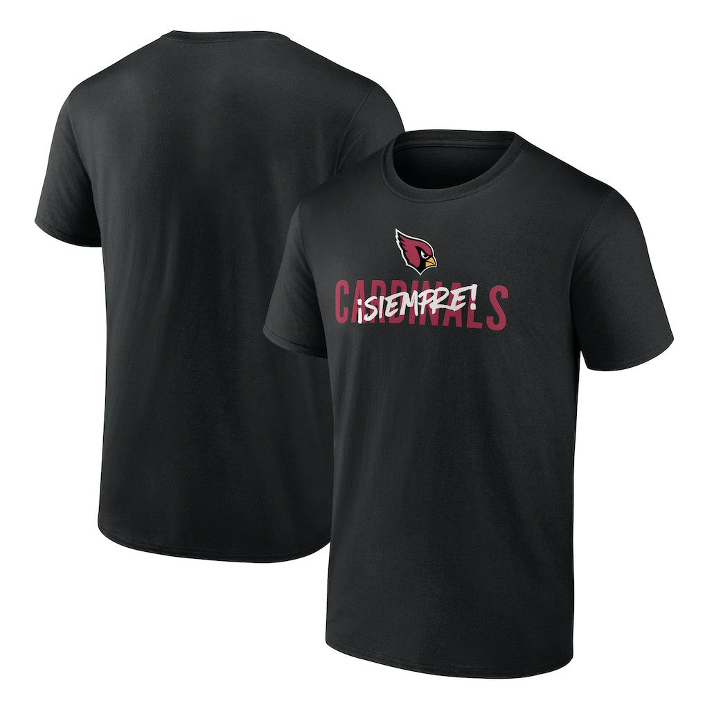 Arizona Cardinals Siempre Cardinals T-Shirt - Black T-shirts