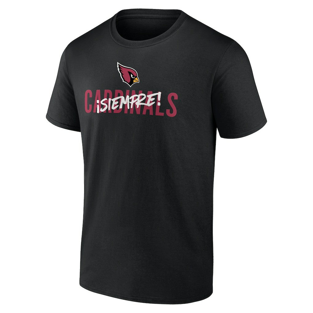 Arizona Cardinals Siempre Cardinals T-Shirt - Black T-shirts
