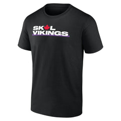 Minnesota Vikings Canada T-Shirt - Black T-shirts