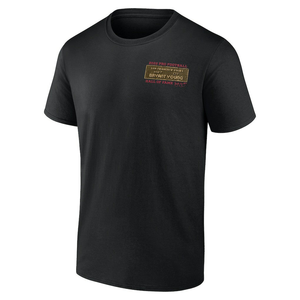 Bryant Young San Francisco 49ers Hall of Fame T-Shirt - Black T-shirts