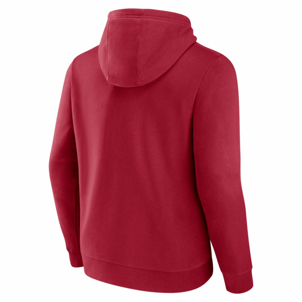 Arizona Diamondbacks Official Wordmark Pullover Hoodie - Red Hoodies