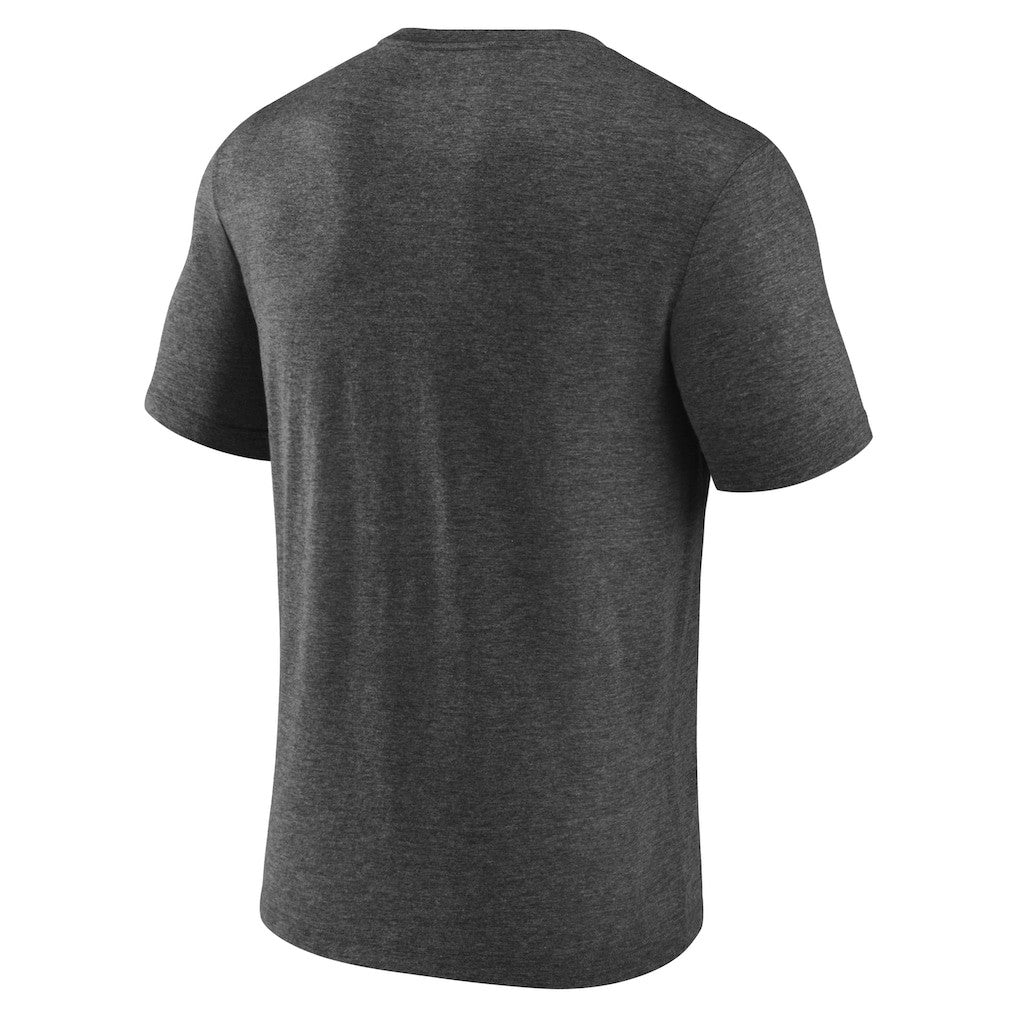 Philadelphia Eagles Old Fashioned Tri-Blend T-Shirt - Charcoal T-shirts