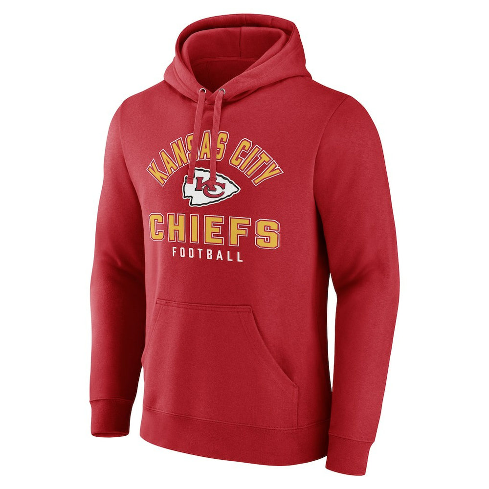 Kansas City Chiefs Between the Pylons Pullover Hoodie - Red Hoodies