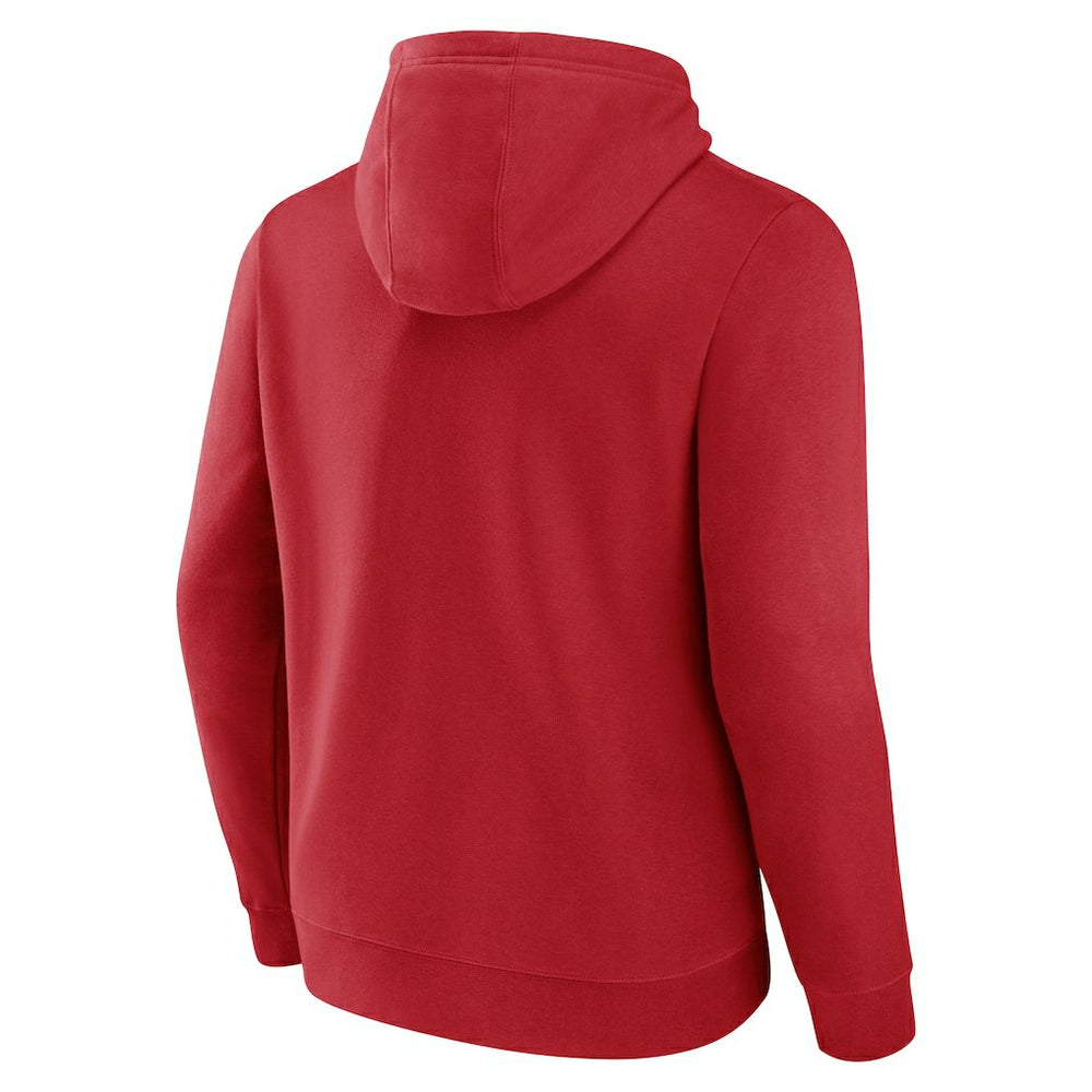 Kansas City Chiefs Between the Pylons Pullover Hoodie - Red Hoodies