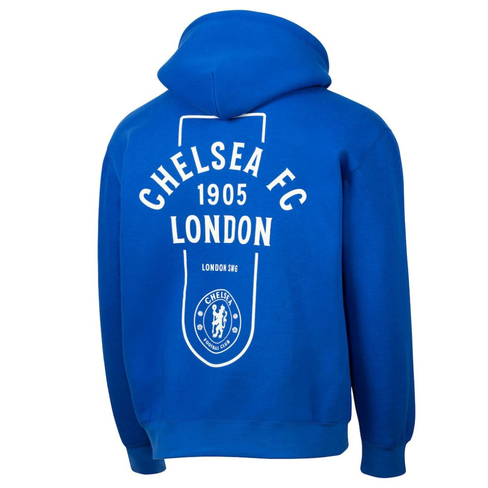 Chelsea Sport Design Sweden Streetwear Relaxed Pullover Hoodie Royal