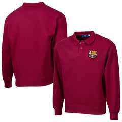 Barcelona Sport Design Sweden Retro Relaxed Fleece Sweatshirt Red