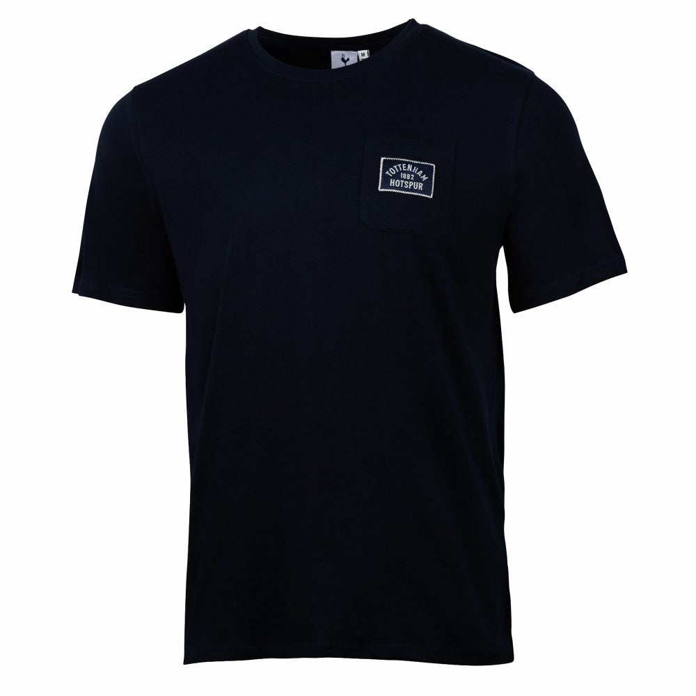 Tottenham Hotspur Sport Design Sweden Relaxed Post Match Pocket T-Shirt Navy