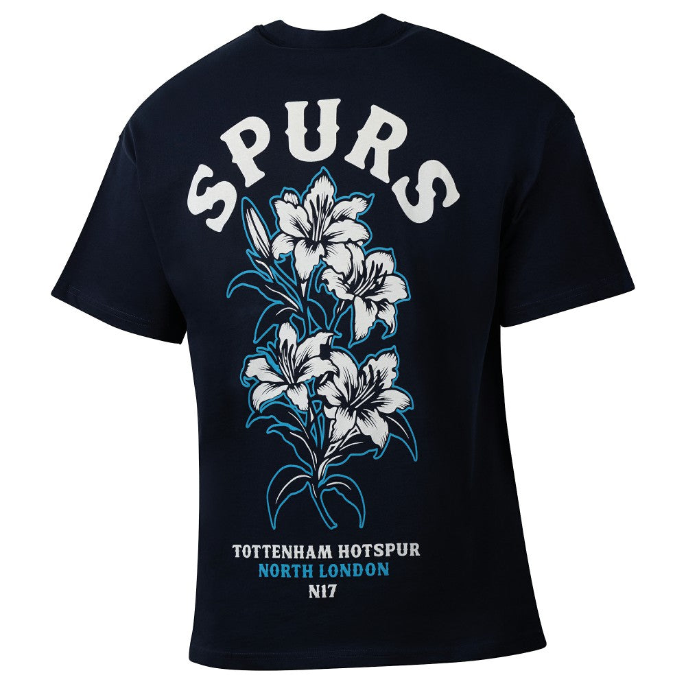 Tottenham Hotspur Sport Design Sweden Youth Game Day Graphic T-Shirt Navy