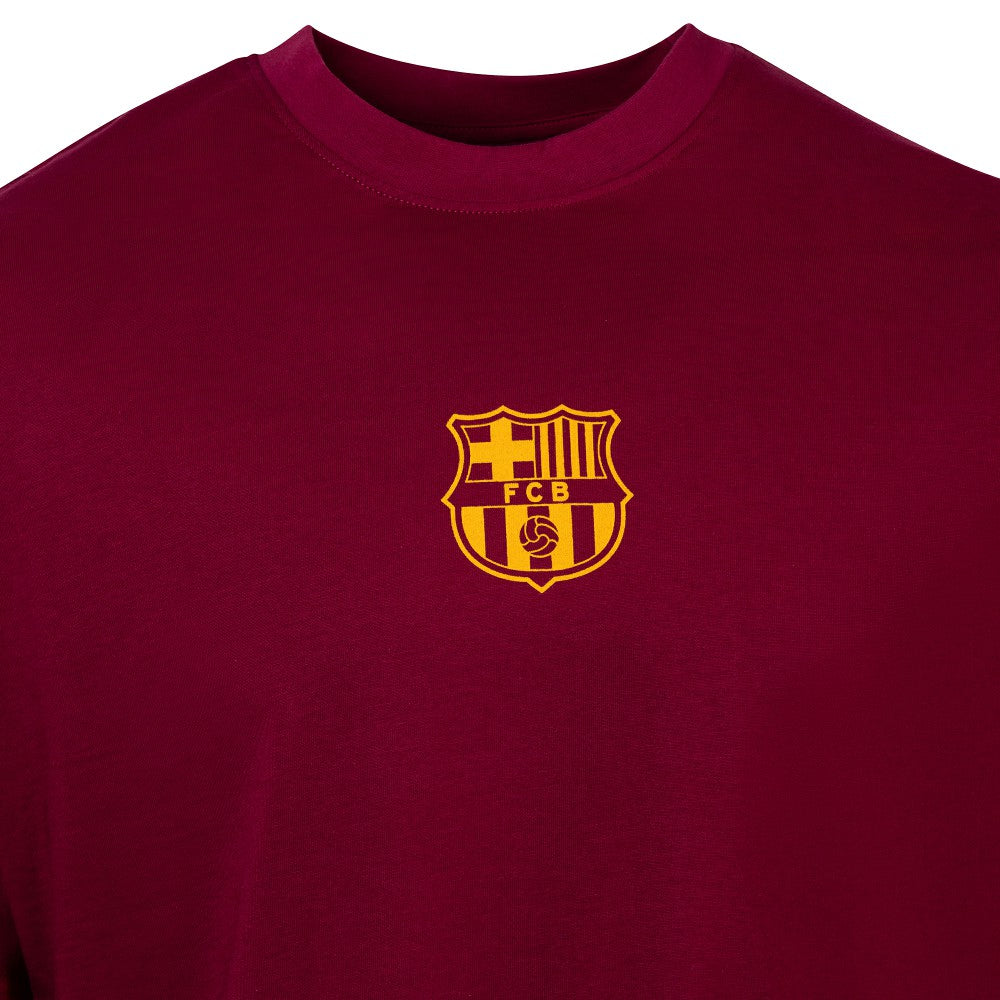 Barcelona Sport Design Sweden Youth Game Day Graphic T-Shirt Red