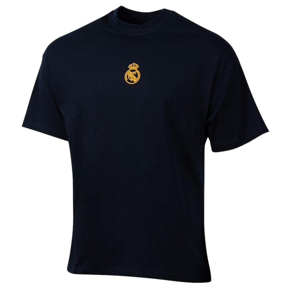 Real Madrid Sport Design Sweden Youth Game Day Graphic T-Shirt Navy