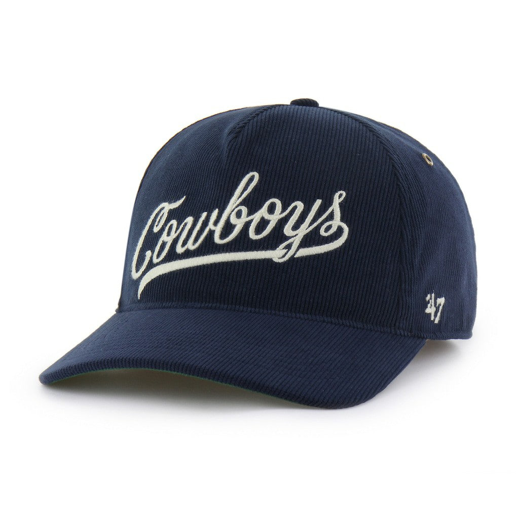 Dallas Cowboys '47 Golden Age Relaxed Corduroy Hitch Adjustable Hat - Navy Hats