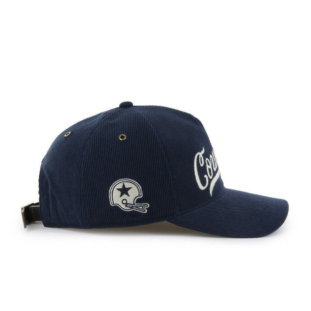 Dallas Cowboys '47 Golden Age Relaxed Corduroy Hitch Adjustable Hat - Navy Hats