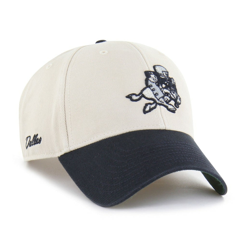 Dallas Cowboys '47 Fairfield MVP Structured Adjustable Hat - Cream Hats