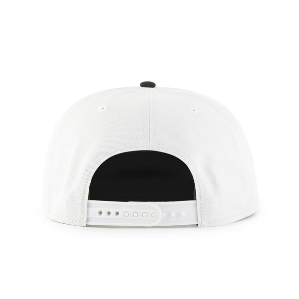 Dallas Cowboys '47 Foundational Captain Snapback Hat - White/Navy Hats