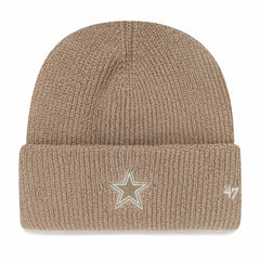Dallas Cowboys '47 Foundational Cuffed Knit Hat - Tan Hats