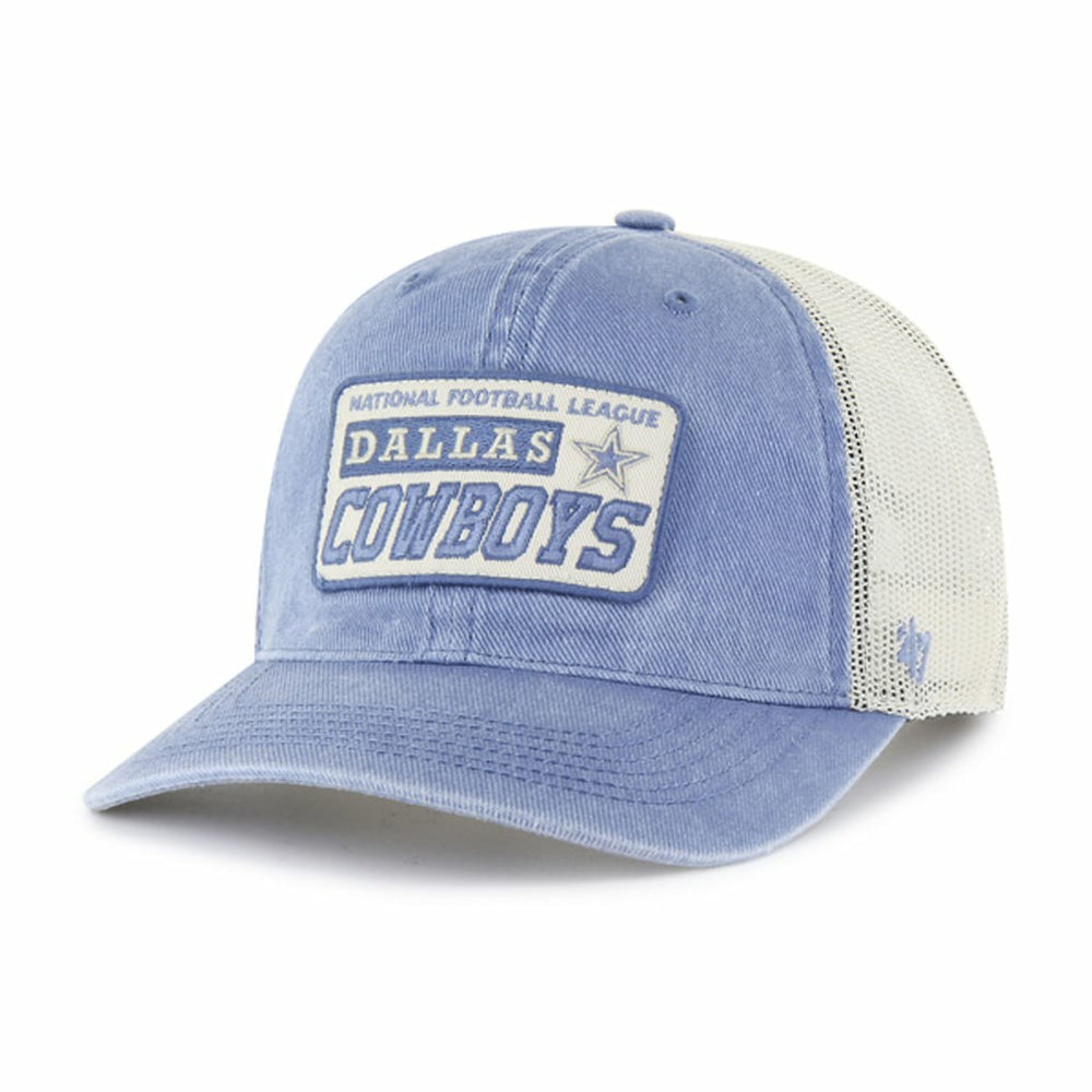 Dallas Cowboys '47 Canteen Relaxed Adjustable Trucker Hat - Denim Hats