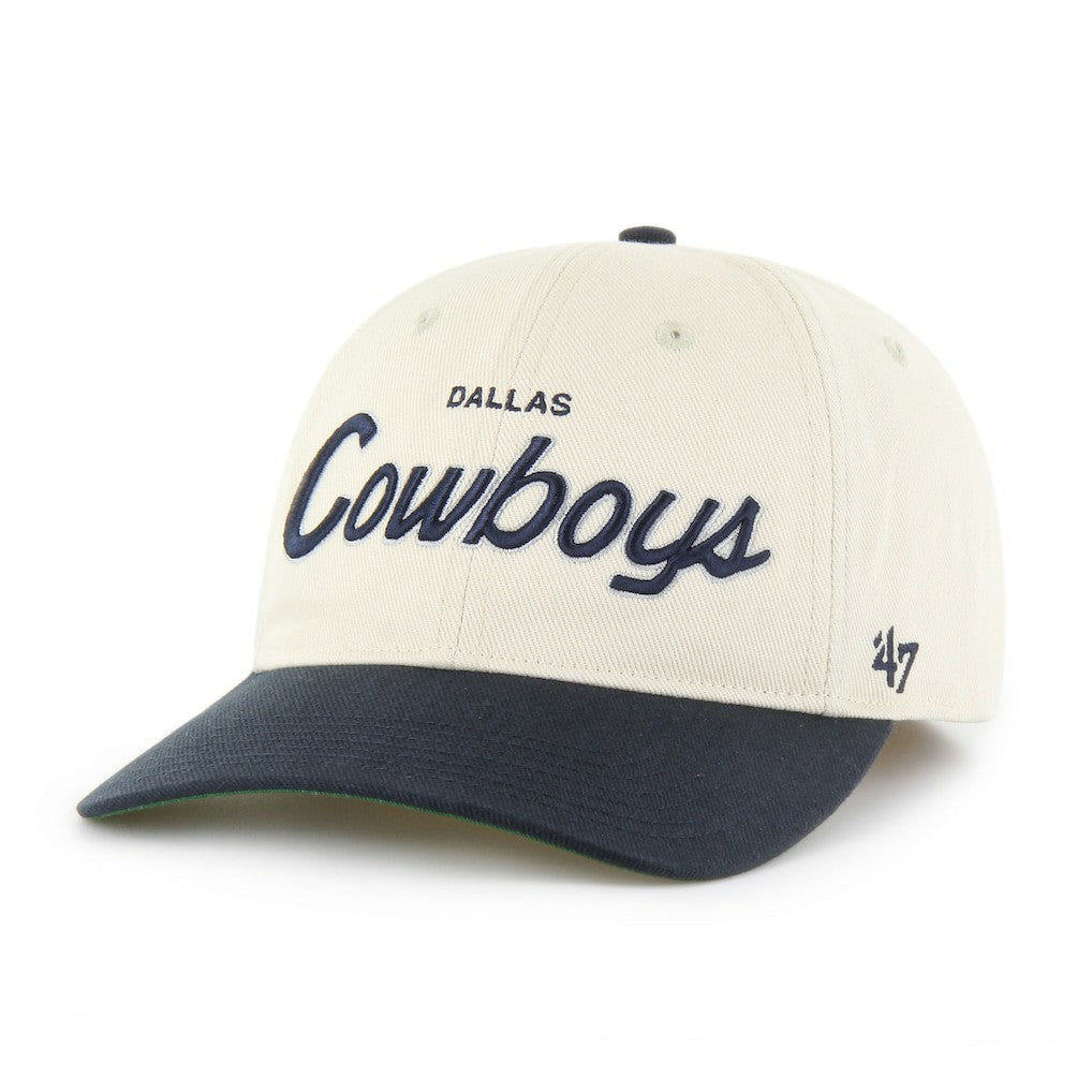 Dallas Cowboys '47 Crosstown Franchise Two-Tone Relaxed Flex Hat - Cream Hats