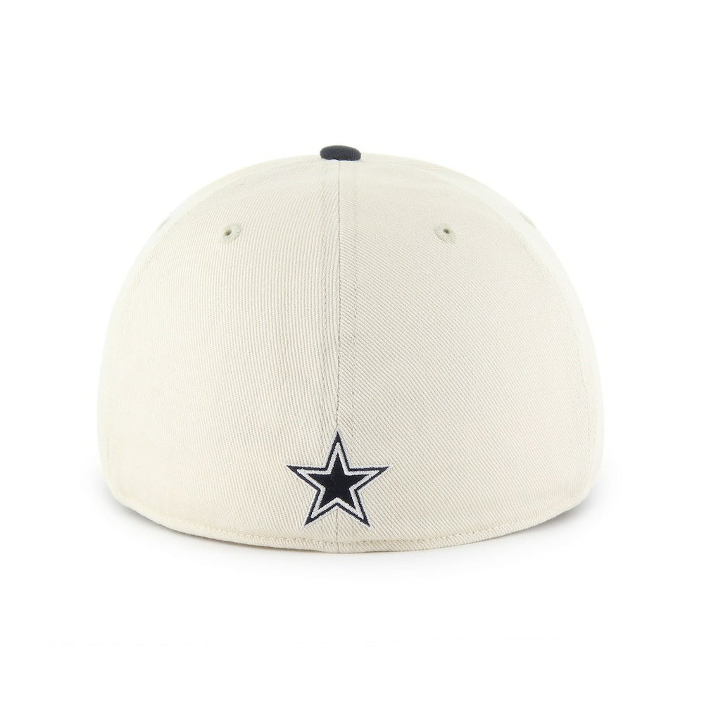 Dallas Cowboys '47 Crosstown Franchise Two-Tone Relaxed Flex Hat - Cream Hats