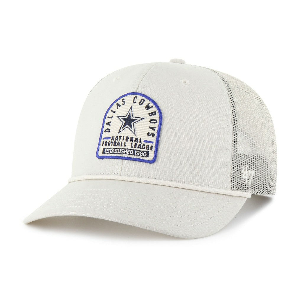 Dallas Cowboys '47 Gravestone Trucker Adjustable Hat - Cream Hats