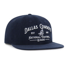 Dallas Cowboys '47 Whitlock Captain Corduroy Adjustable Hat - Navy Hats