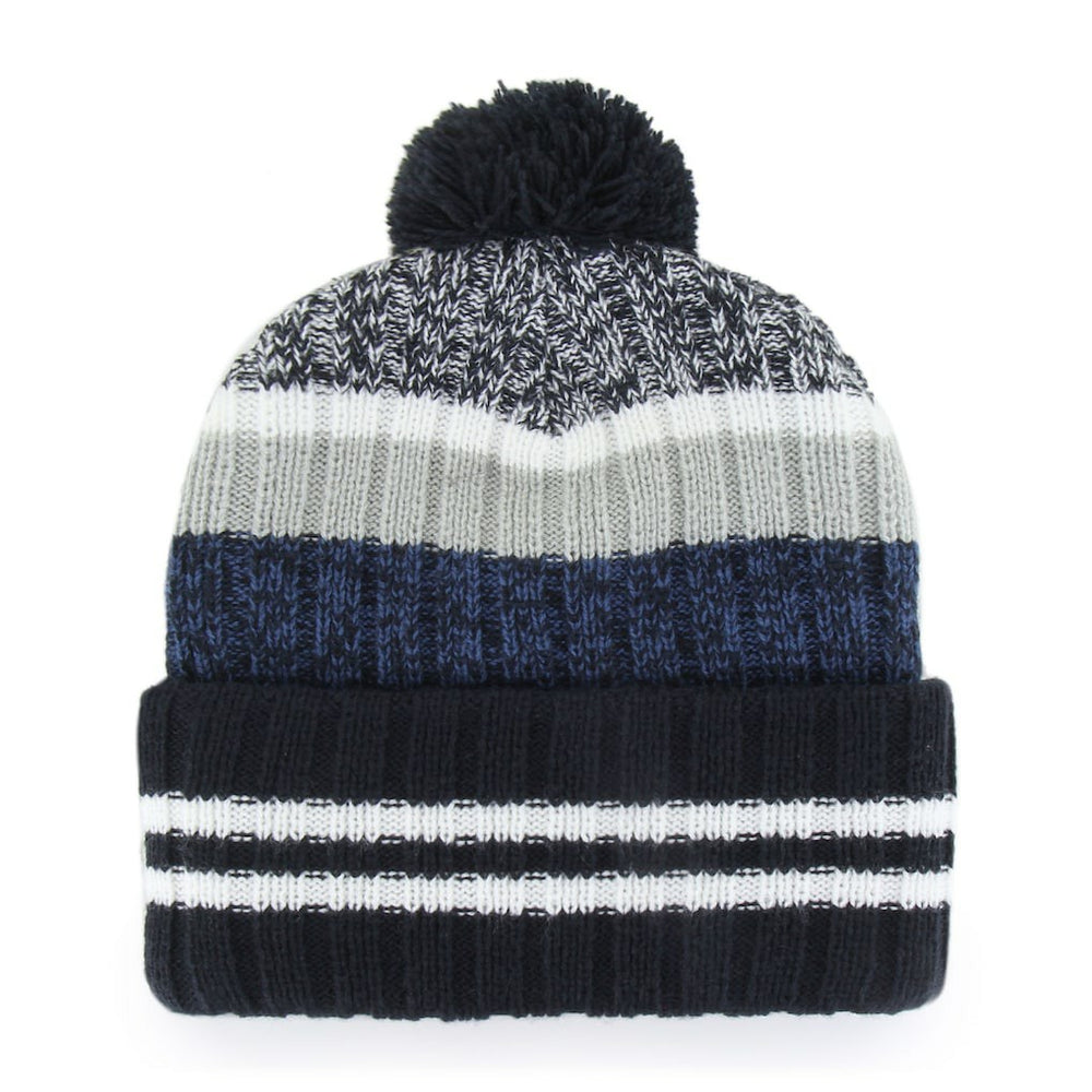Dallas Cowboys '47 Quiver Cuffed Pom Knit Hat - Navy Hats