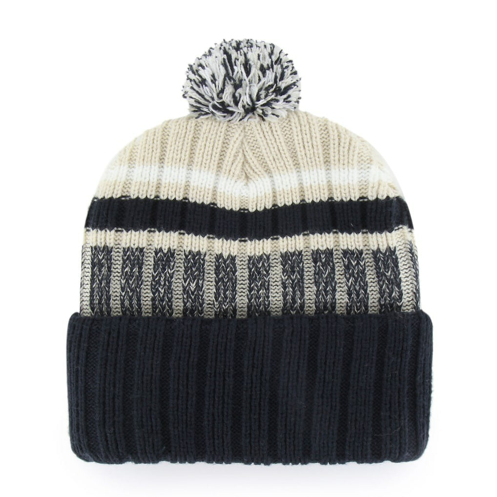 Dallas Cowboys '47 Long Range Cuffed Knit Hat with Pom - Navy Hats