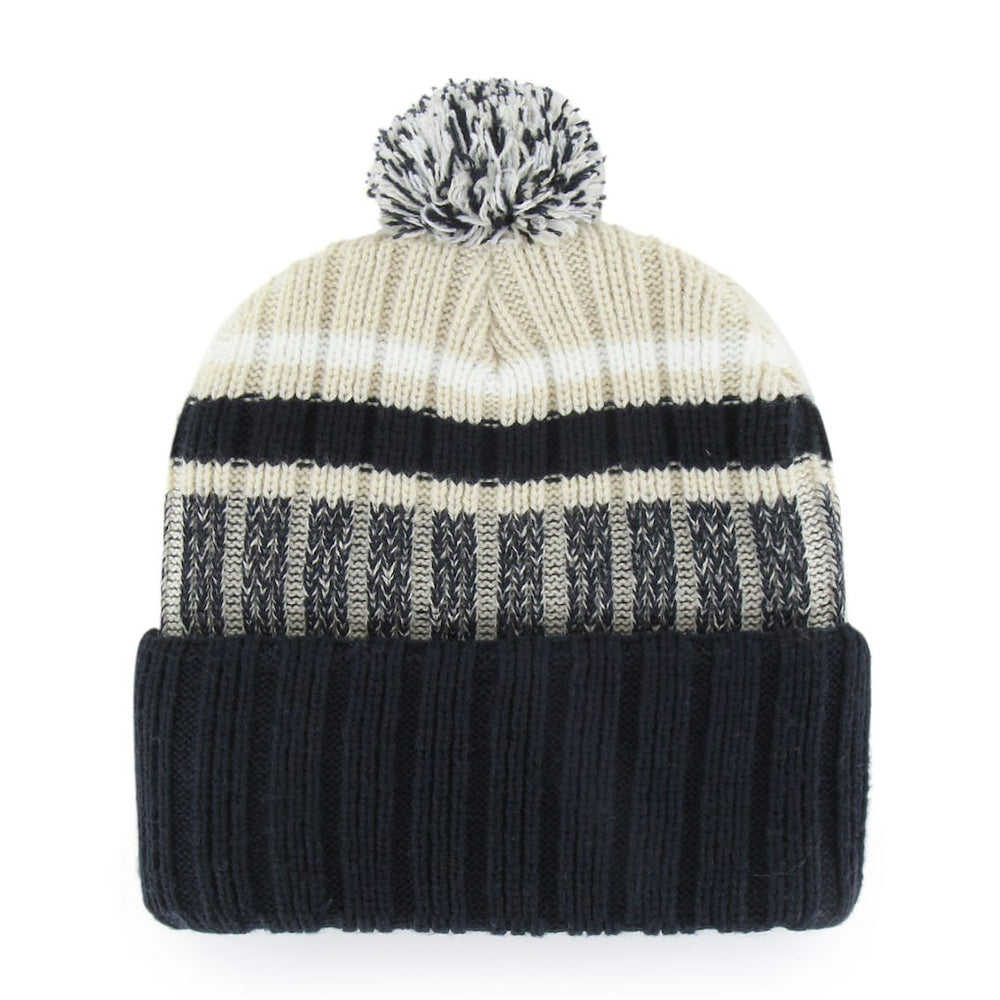 Dallas Cowboys '47 Long Range Cuffed Knit Hat with Pom - Navy Hats