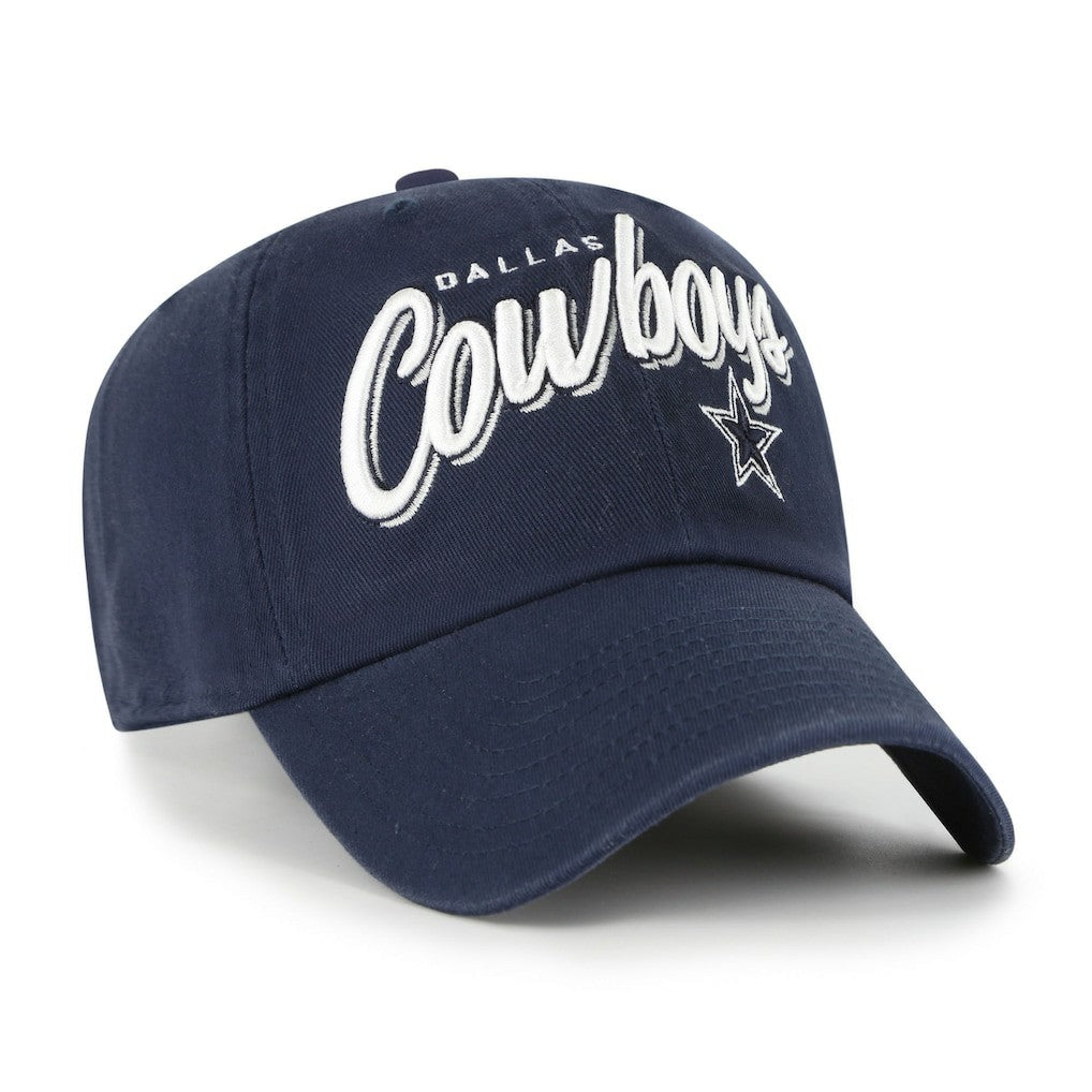 Dallas Cowboys '47 Women's Ariana Clean Up Adjustable Hat - Navy Hats