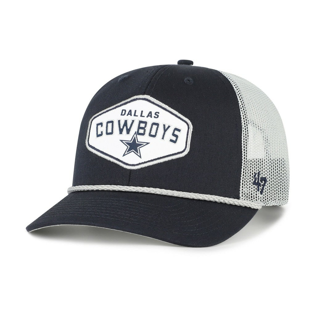 Dallas Cowboys '47 Youth Ace Out Rope Trucker Adjustable Hat - Navy Hats