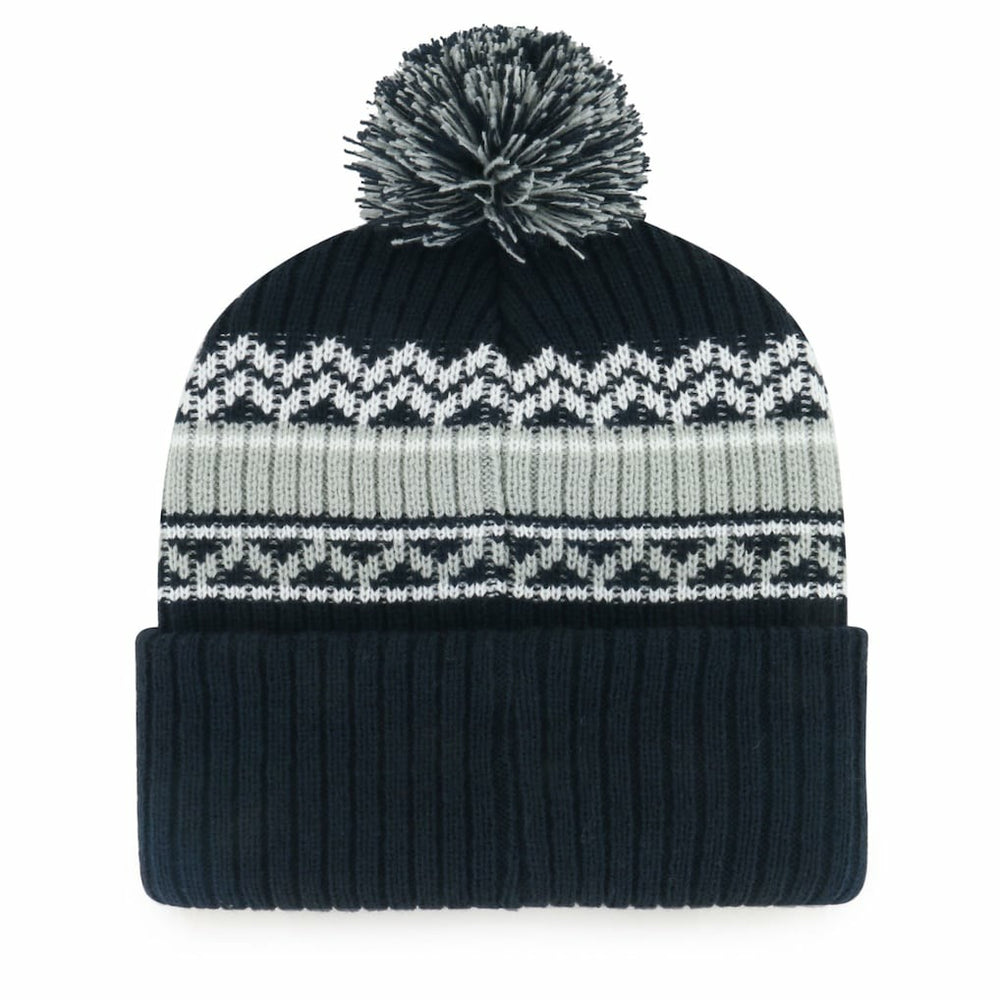 Dallas Cowboys '47 Youth Polar Vortex Cuffed Knit Hat with Pom - Navy Hats