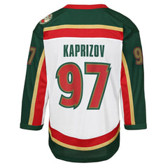 Kirill Kaprizov Minnesota Wild Youth 25th Anniversary Replica Player Jersey - White | US 202588595