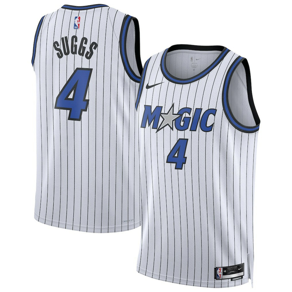 Jalen Suggs Orlando Magic Unisex Swingman Player Jersey Association Edition White - Nike