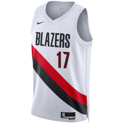 Shaedon Sharpe Portland Trail Blazers Unisex Swingman Player Jersey Association Edition White - Nike