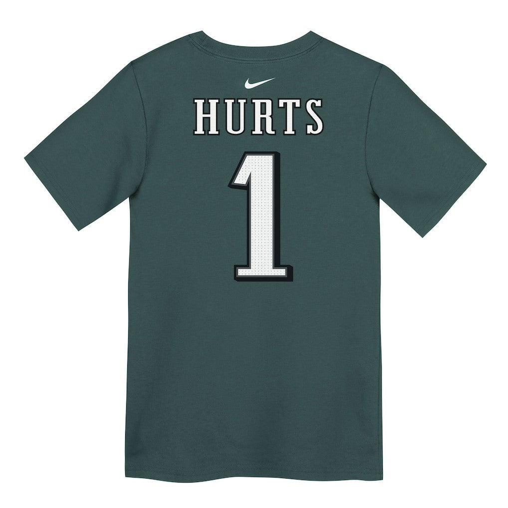 Jalen Hurts Philadelphia Eagles Preschool Player Name & Number T-Shirt - Midnight Green T-shirts