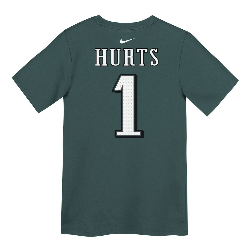 Jalen Hurts Philadelphia Eagles Preschool Player Name & Number T-Shirt - Midnight Green T-shirts