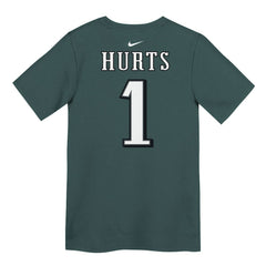 Jalen Hurts Philadelphia Eagles Preschool Player Name & Number T-Shirt - Midnight Green T-shirts