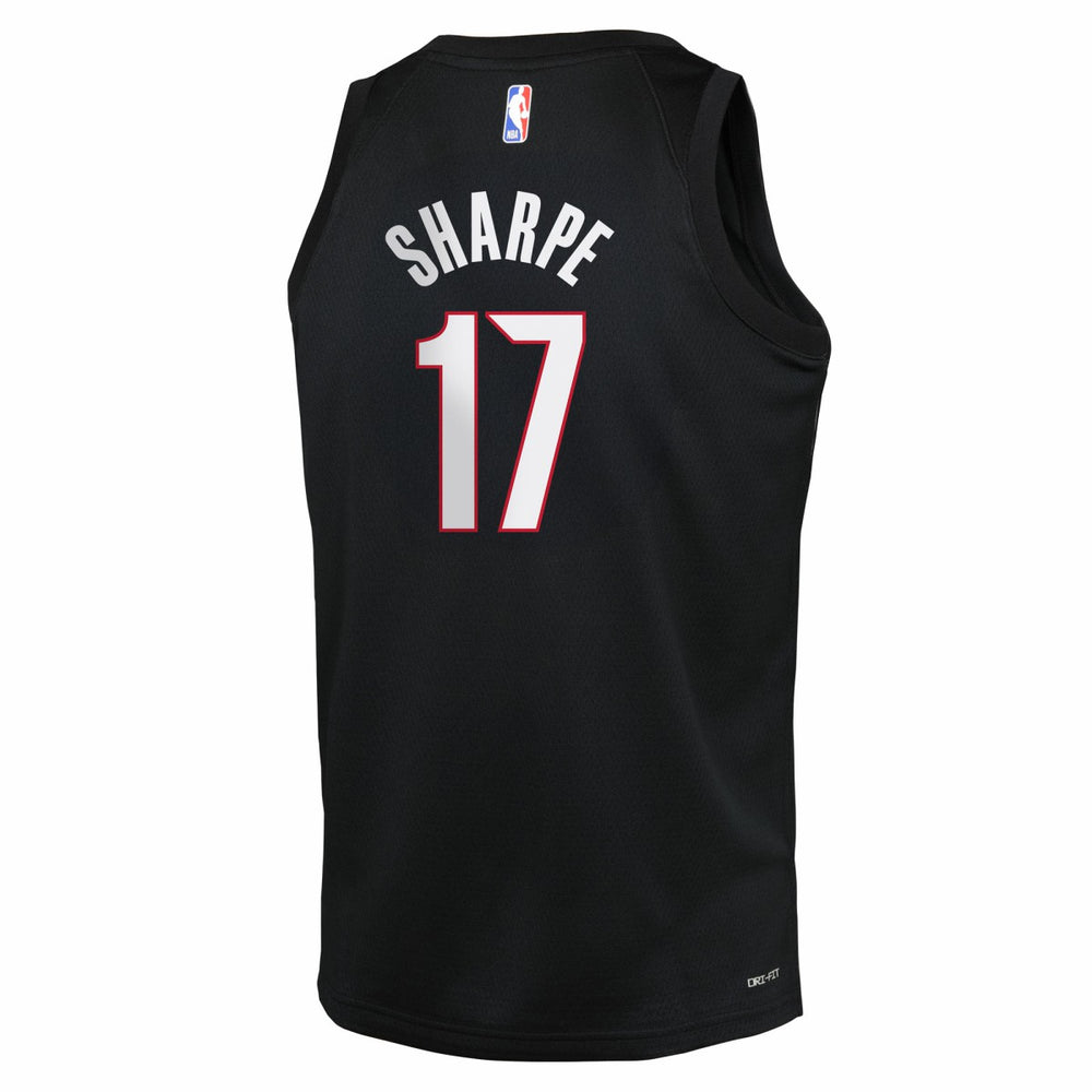 Shaedon Sharpe Portland Trail Blazers Youth Icon Edition Swingman Jersey Black - Nike