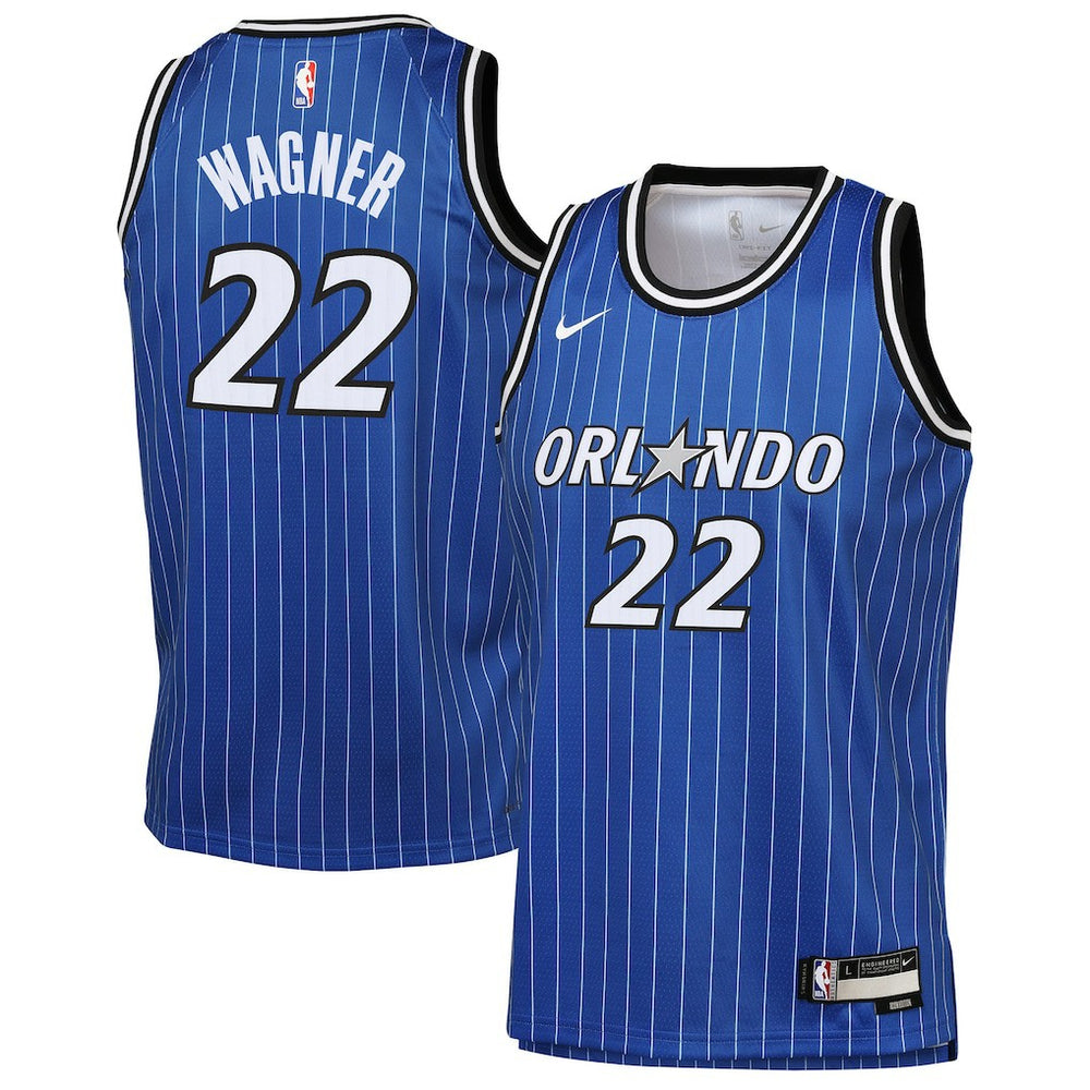 Franz Wagner Orlando Magic Youth Icon Edition Swingman Jersey Blue - Nike