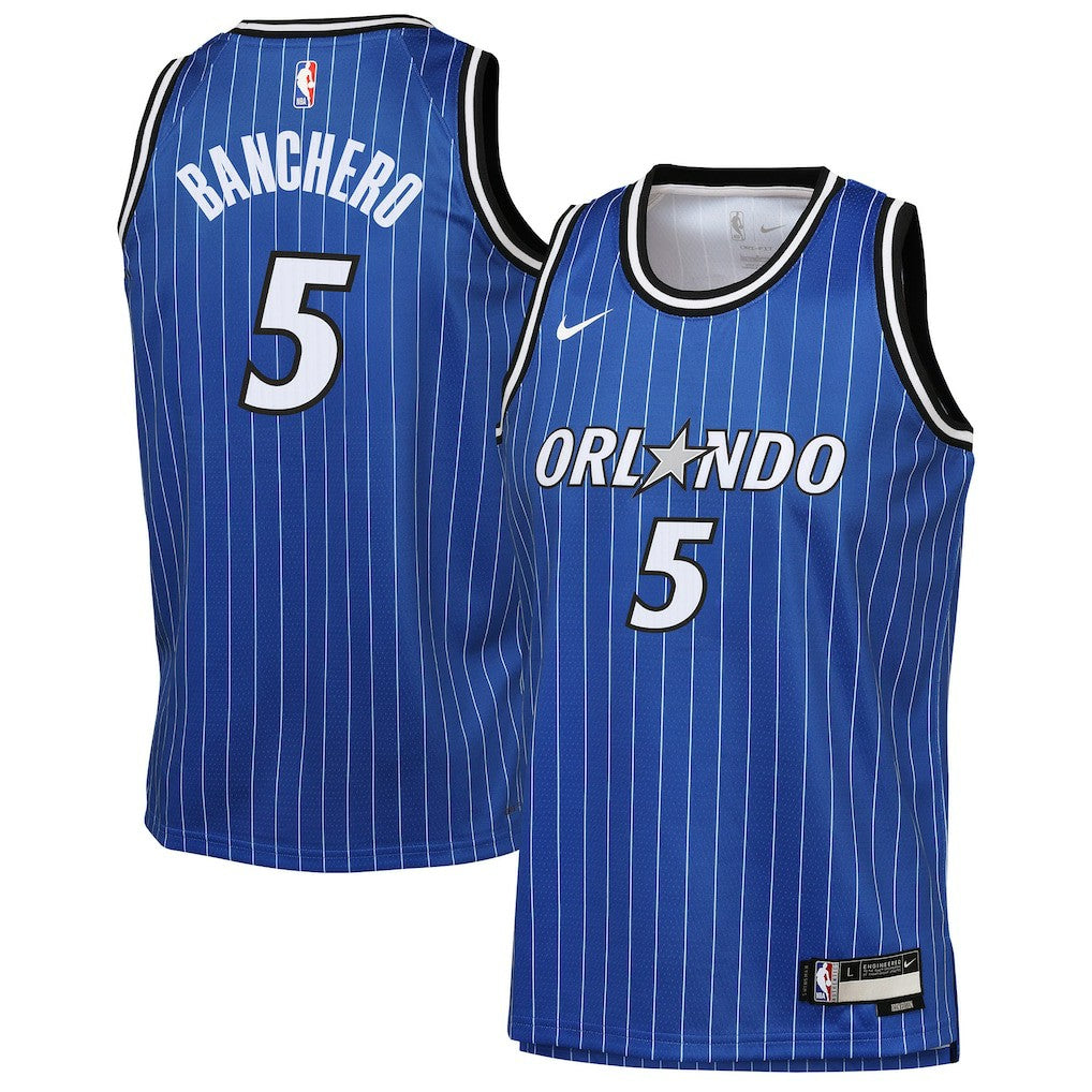 Paolo Banchero Orlando Magic Youth Icon Edition Swingman Jersey Blue - Nike