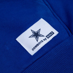 Dallas Cowboys GOLF WANG Cutout Pullover Hoodie - Royal Hoodies