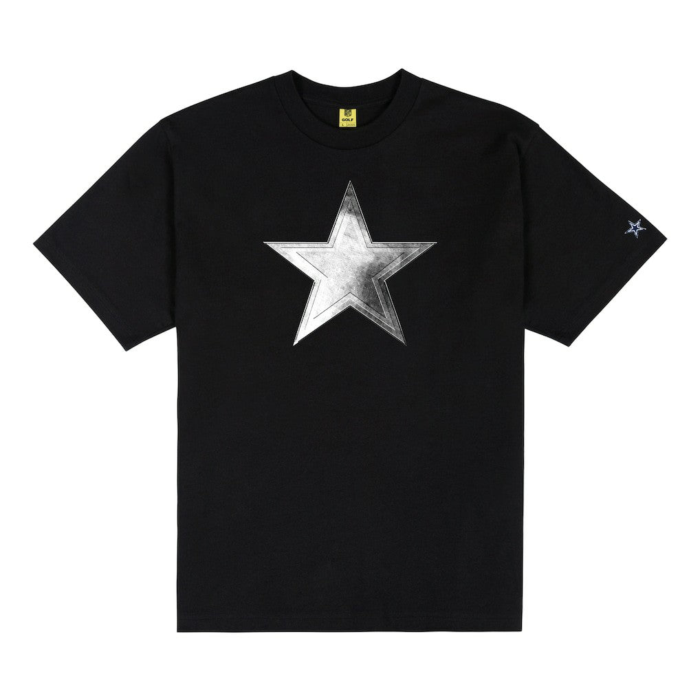 Dallas Cowboys GOLF WANG Cutout T-Shirt - Black T-shirts