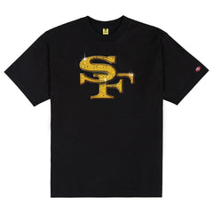 San Francisco 49ers GOLF WANG Cutout T-Shirt - Black T-shirts
