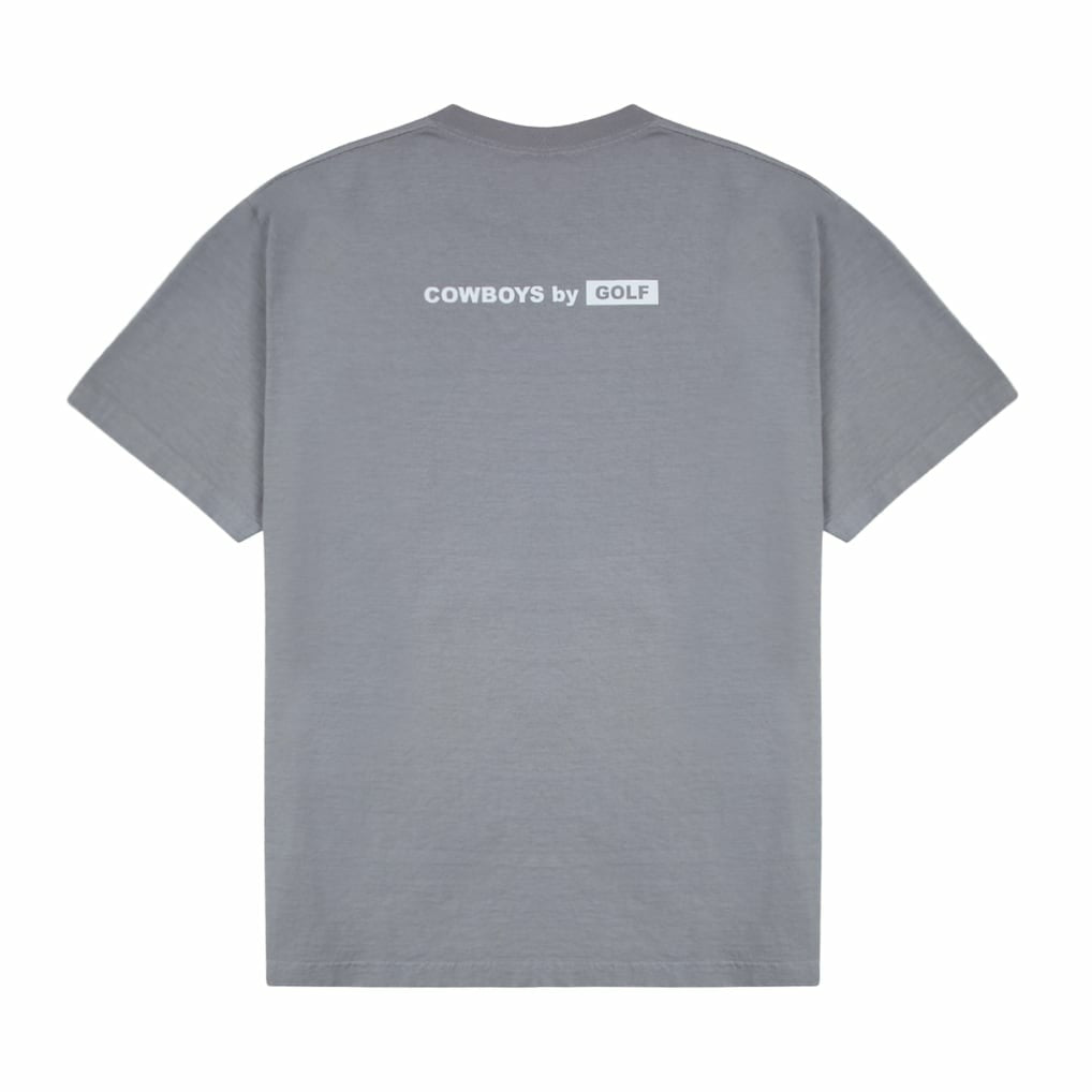 Dallas Cowboys GOLF WANG Helmet T-Shirt - Silver T-shirts