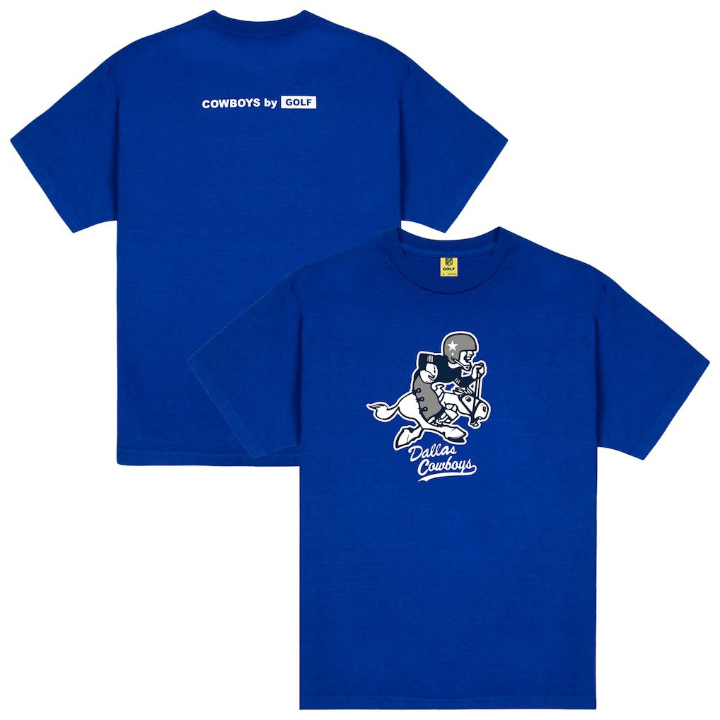 Dallas Cowboys GOLF WANG Motto T-Shirt - Blue T-shirts