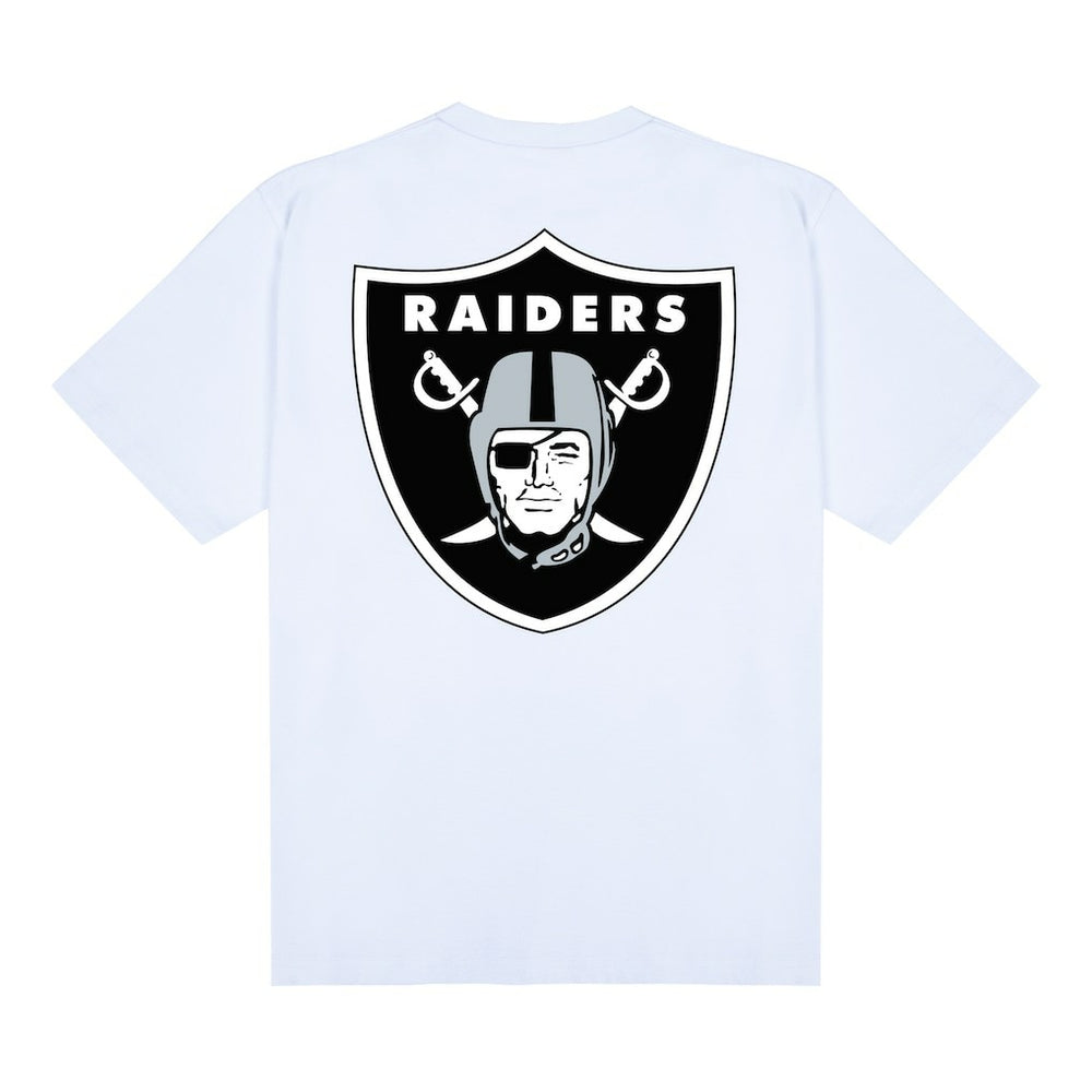 Las Vegas Raiders GOLF WANG Motto T-Shirt - White T-shirts